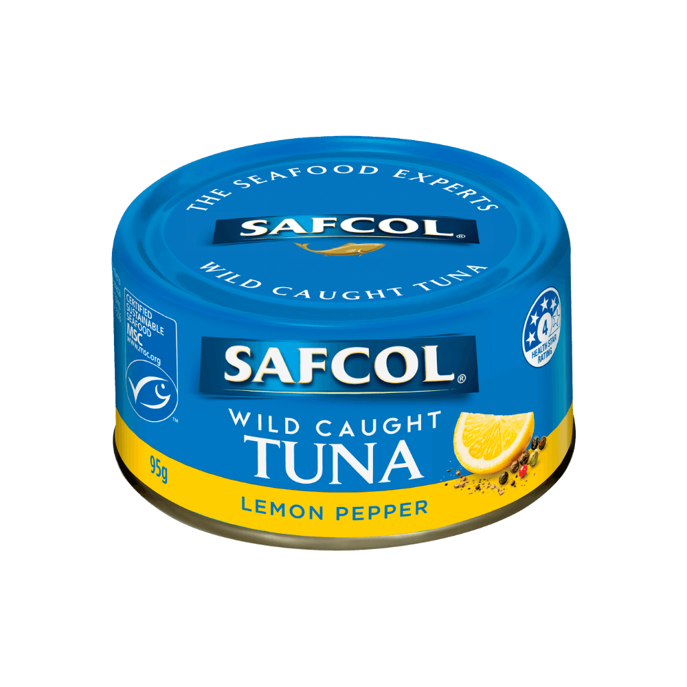 Safcol Tuna Lemon & Cracked 95g